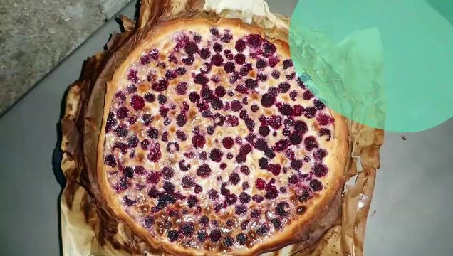 Tarte mascarpone et framboises