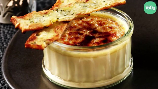 Crème brûlée au foie gras facile et rapide