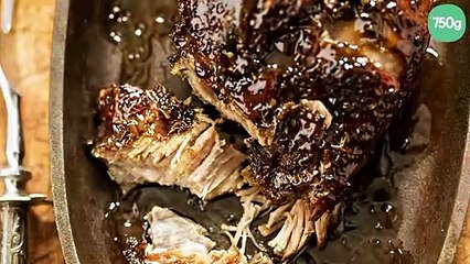 Épaule d'agneau et sa sauce kubor ails et échalotes