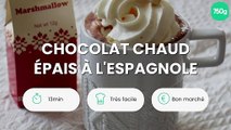 Chocolat chaud épais à l'espagnole