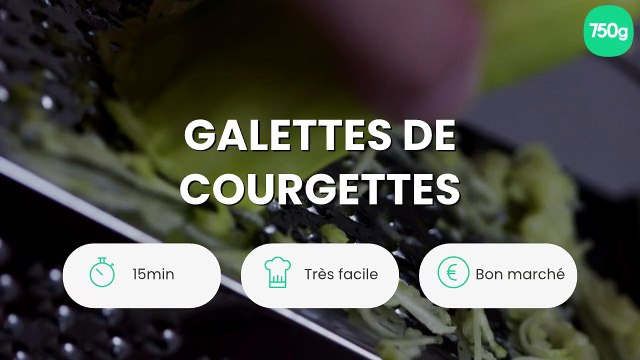 Galettes de courgettes