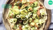 Tarte courgette saumon mascarpone