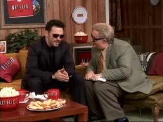Jiminy Glick & Matt Dillon at Netflix Home Suite Home