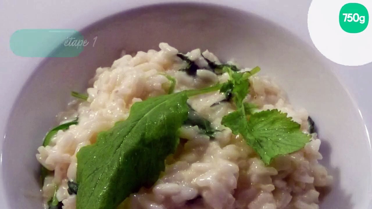 Risotto aux fanes de radis