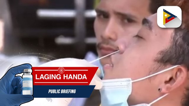 #LagingHanda | Mga stall owner at vendor sa Buhangin public market sa Davao City, isinailalim sa libreng swab test