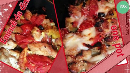 Emincé de dinde 'one pot' au four