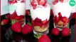 Trifle aux fraises gourmand