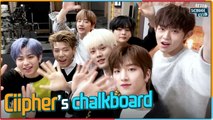 [AFTER SCHOOL CLUB]  Ciipher's chalkboard (싸이퍼의 칠판꾸미기)
