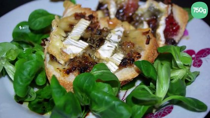 Tartines au camembert