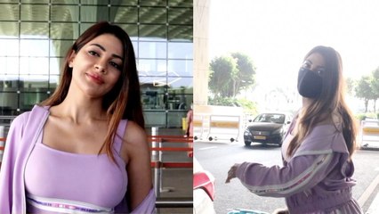 Скачать видео: NIkki Tamboli Chandigarh के लिए हुई रवाना; Mumbai airport पर ऐसे हुई spot | FilmiBeat