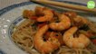 Crevettes sautées sauce soja pour l'année du Dragon