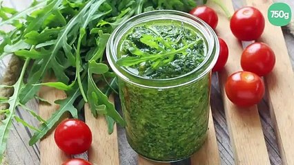 Pesto de roquette à la pistache