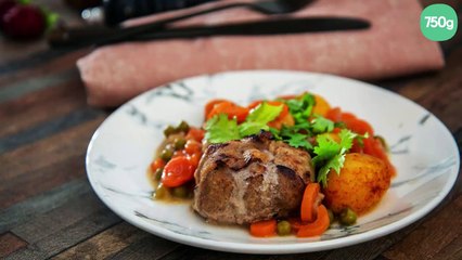 Paupiettes de veau au four