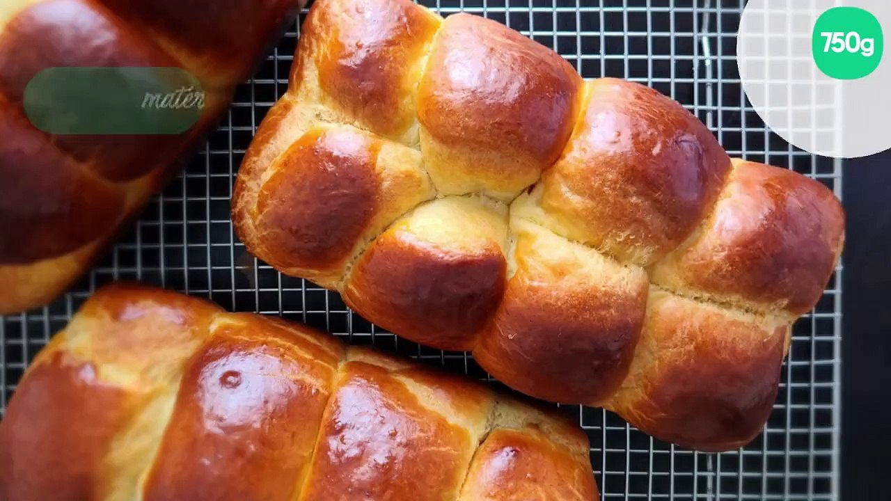 Brioche extra moelleuse sans lait