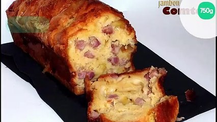 Cake jambon comté