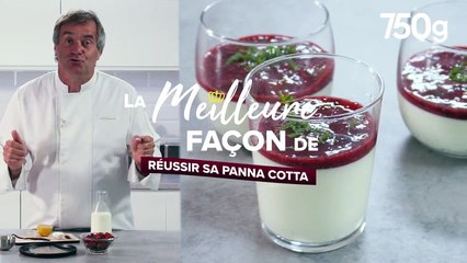 La meilleure façon de faire une panna cotta