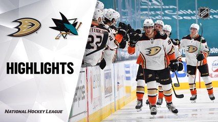 Ducks @ Sharks 4/6/21 | NHL Highlights