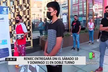 Personas que hayan tramitado DNI hasta el 30 de marzo podrán obtenerlo antes de Elecciones