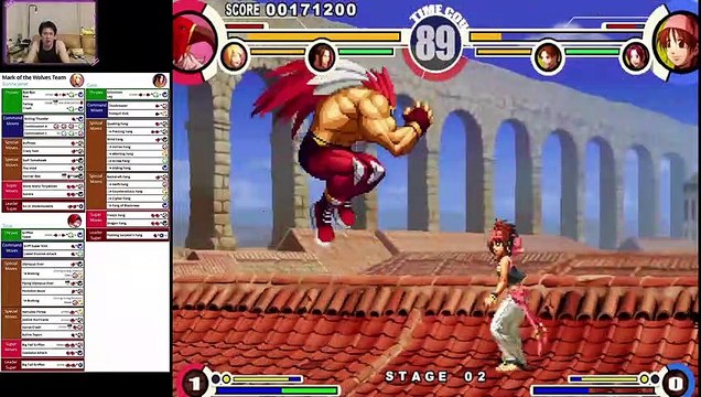 (PS2) King of Fighter XI - 09 - Mark of the Wolves Team - Lv 8 ... getting trashed once again