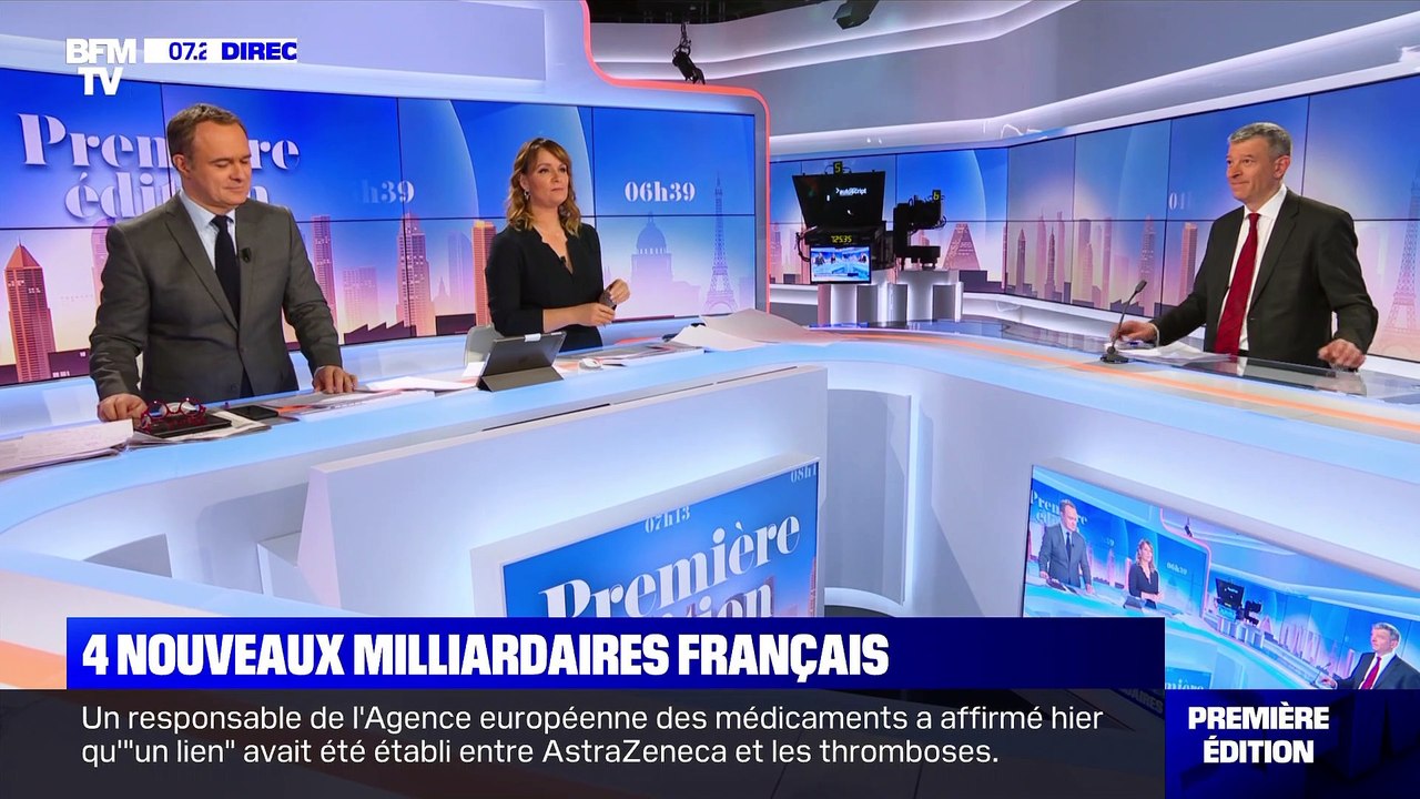 Quatre nouveaux milliardaires français - 07/04