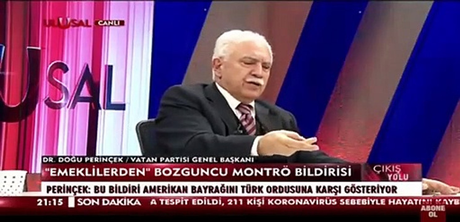 Perinçek: Erdoğan'ın yönettiği Türk hükümeti Montrö ve Lozan mevziinde savaşıyor; Tayyip Erdoğan buraya kelleyi koymuş