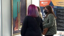 'Farklı Bakış' hat sergisi, Üsküdar’da sanatseverlere kapılarını açtı