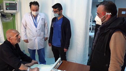 Iraklı hastanın kalp kapağı ameliyatsız değiştirildi