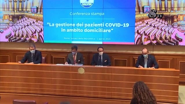 1 aprile 2021 – Senato-Conferenza stampa sulla gestione domiciliare dei pazienti Audizione del Dr. Andrea Mangiagalli e del Dr. Paolo Allegri