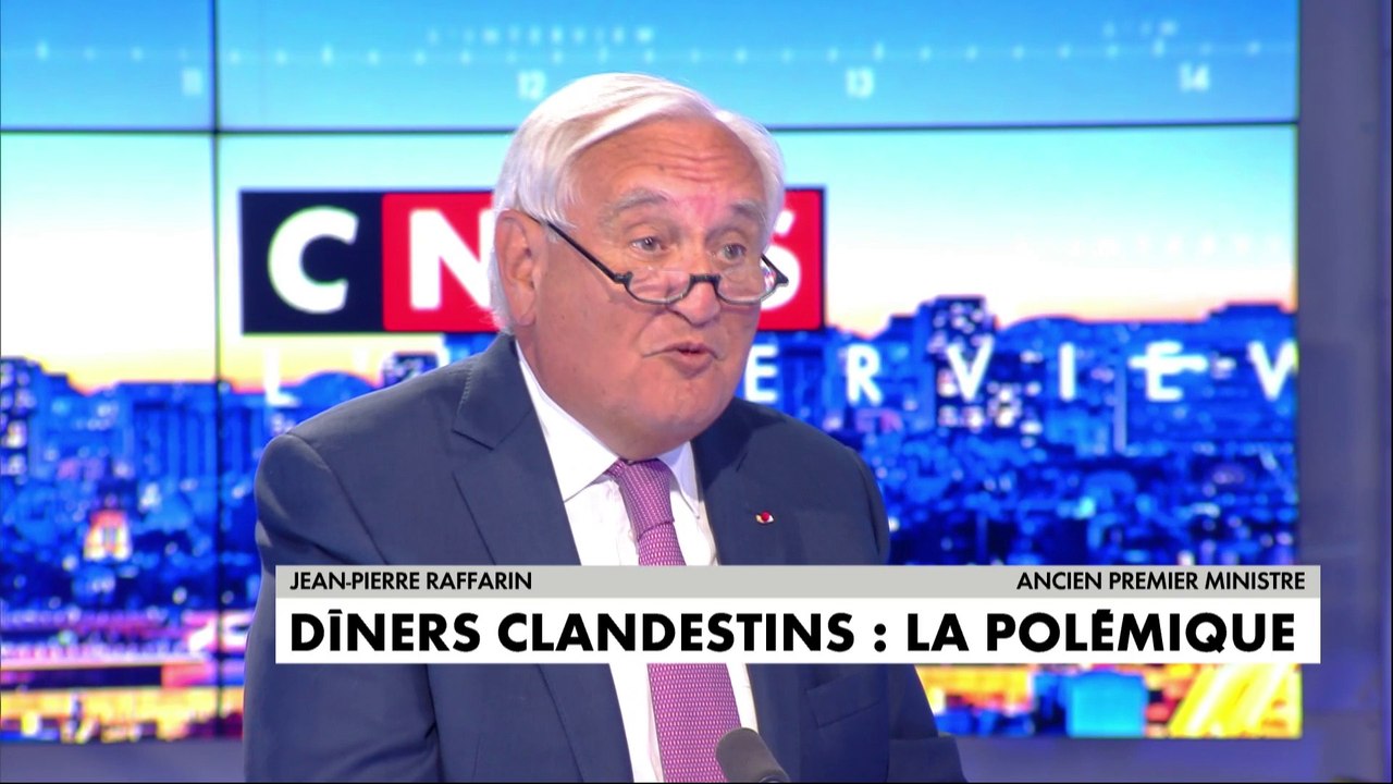 Jean-Pierre Raffarin : «Participer à un dîner c...