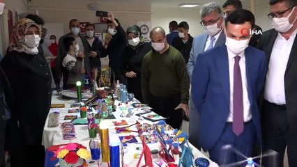 Kahta’da zihinsel engelli ve otizmli öğrencilere özel ‘Uygulama Evi’ açıldı