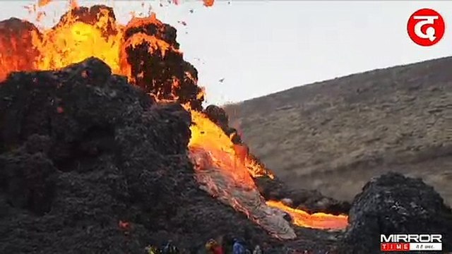 Fagradalsfjall Volcano In Iceland Left with Most Beautiful “Lava Show” | Volcanoes in Iceland 2021