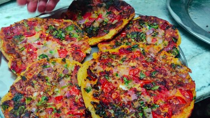 Besan Ka Uttapam Recipe || बेसन का उत्तपम || सॉफ्ट और टेस्टी बेसन उत्तपम बनाने का तरीका