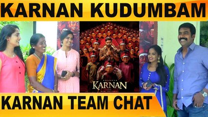 DHANUSH ACTING SHOOTING SPOTலையே அழுதுட்டோம் | Karnan Team Chat | Filmibeat Tamil