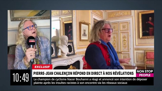 EXCLU - Pierre-Jean Chalençon reconnait dans Morandini Live finalement qu’il y a bien eu un événement avec au moins 20 personnes mais sans politique - VIDEO
