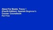 About For Books  Pasos 1 (Fourth Edition): Spanish Beginner's Course: Coursebook  For Free