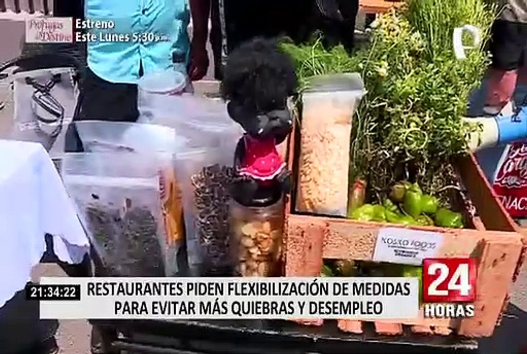 Gremios de Restaurantes piden flexibilización de medidas para evitar más desempleo