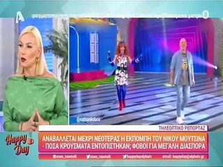 Νίκος Μουτσινάς: Αναβάλλεται μέχρι νεοτέρας η εκπομπή του λόγο κορονοϊού - Φόβοι για μεγάλη διασπορά