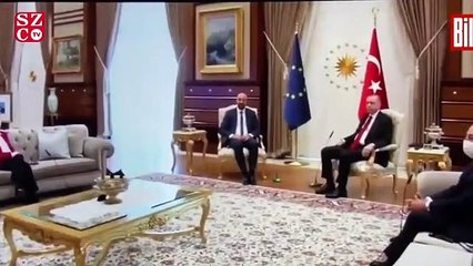Bild: Erdoğan yanına almadı, AB liderini üçlü koltuğa oturttu