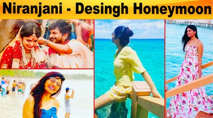 மாலத்தீவில் ஹனிமூனை கொண்டாடும் கண்ணும் கண்ணும் கொள்ளையடித்தால் ஜோடி | Tamil Filmibeat