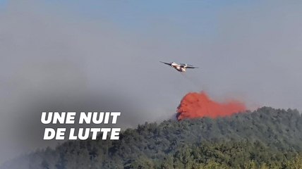 Près de Marseille, l'incendie d'Auriol brûle 90 hectares de forêt