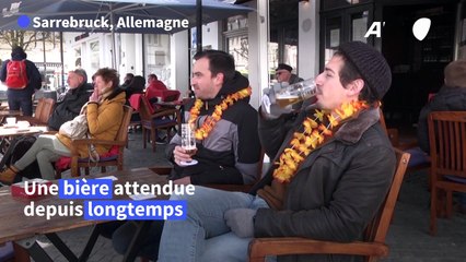 Allemagne : en Sarre, la liberté retrouvée d'une bière en terrasse