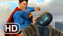 Superman Vs Darkseid JUSTICE LEAGUE Fight Scene FULL BATTLE 4K ULTRA HD - MK VS DC Cinematic