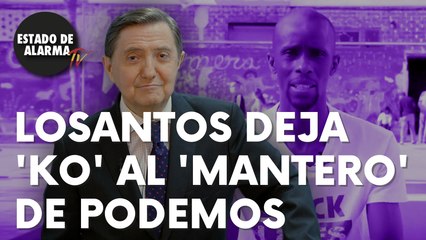 Federico Jiménez Losantos deja ‘KO’ al ‘mantero’ de Podemos: “¿Cómo que tienes que autorizar?”