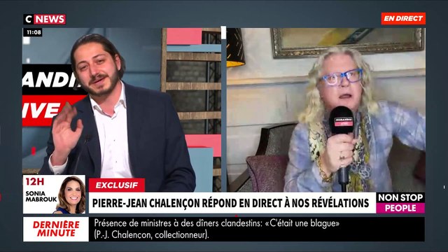 Accrochage entre Pierre-Jean Chalençon et un orateur de La France insoumise dans « Morandini Live »: « Pendant que vous dînez dans votre palais, des gens crèvent de faim ! C’est indécent » - VIDEO
