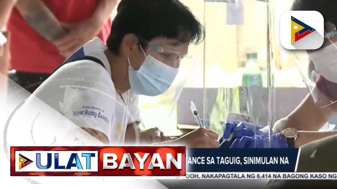 Pamamahagi ng emergency assistance sa Taguig, sinimulan na; P2-B, nakalaang pondo para sa mga taga-QC