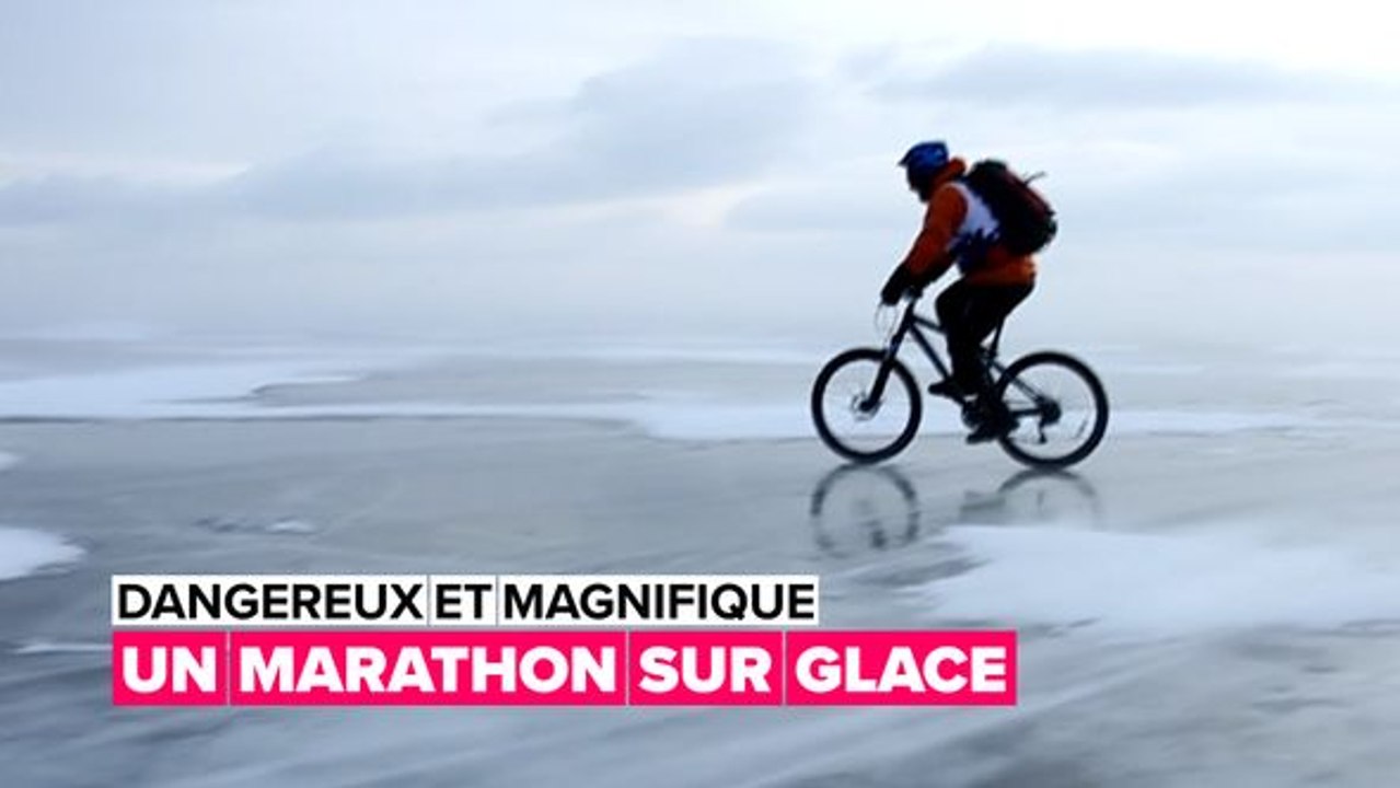Sport d'hiver extrême : le marathon sur glace