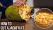 How To Cut A Jackfruit | Fresh Kathal Cutting | Best Kitchen Hacks | Fruit Cutting Skills | Varun