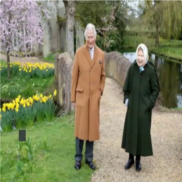 The Royal Family Shares New Photos of Queen Elizabeth and Prince Charles for Easter