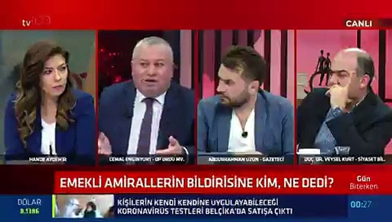 Canlı yayında gerilim; DP'li Enginyurt'tan "Evet AK Partiliyim" diyen Abdurrahman Uzun'a: "O zaman çıkıp da 'gazeteciyim' deme bana!"