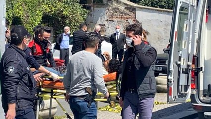 Beşiktaş'ta silahlı çatışma kamerada